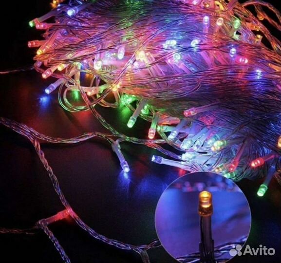 Гирлянда штора 2х2