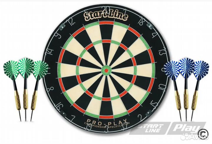 Комплект для игры в дартс Pro-Play