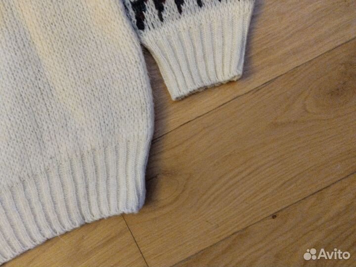 Винтажный свитер мужской 50 размер