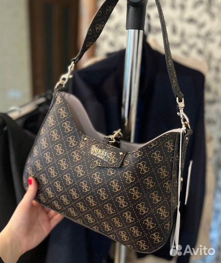 Сумка Guess Eco Brenton Hobo оригинал