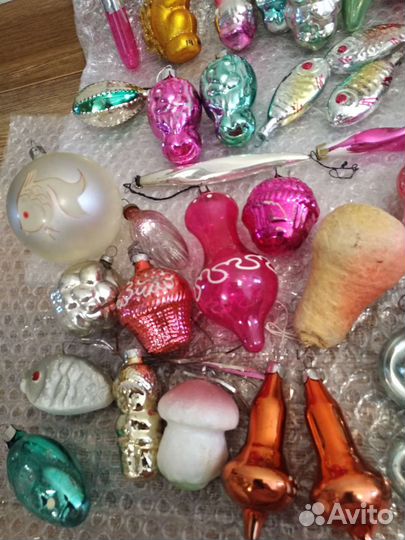 Елочные игрушки СССР