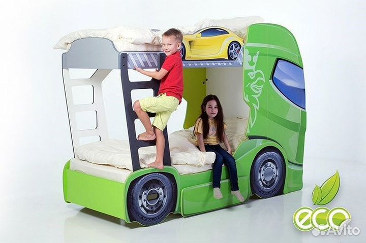 Двухъярусная кровать scania