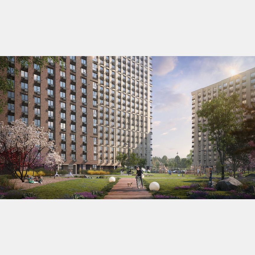 1-к. апартаменты, 48,5 м², 18/23 эт.