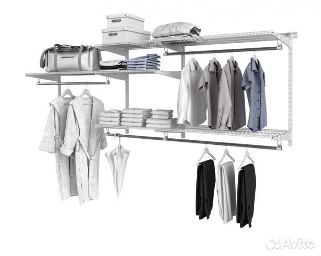 Титан GS-450 гардеробная система, комплект №2/дом