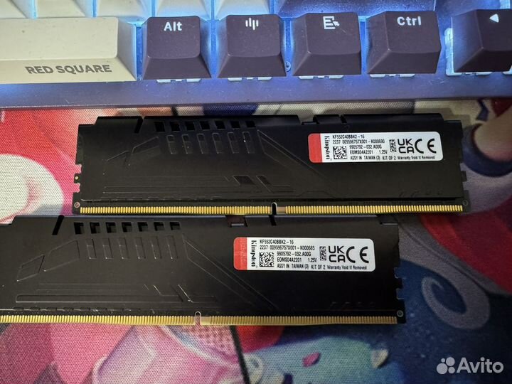 Оперативная память DDR5 16gb