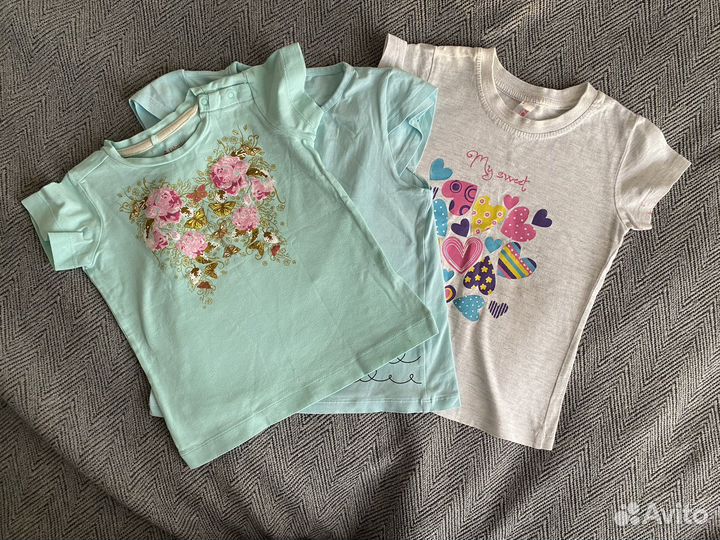 Пакет вещей для девочки лето 98-104