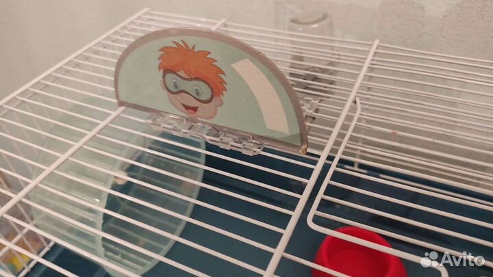 Клетка для хомяка Ferplast 46x29,5x23см+домик