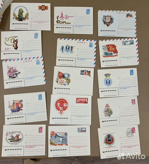 Почтовые конверты СССР