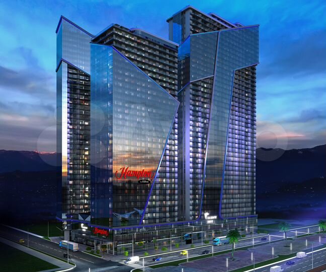 Квартира-студия, 30 м² (Грузия)