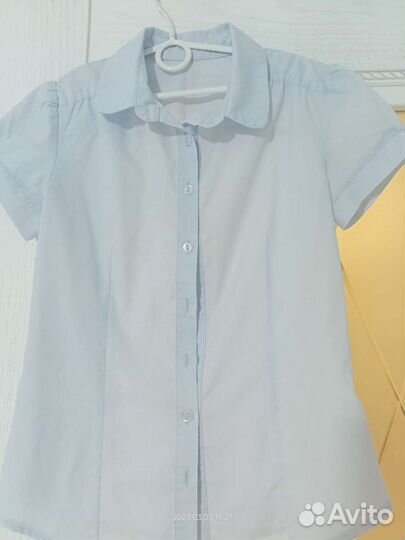 Блузки на девочку 128-134