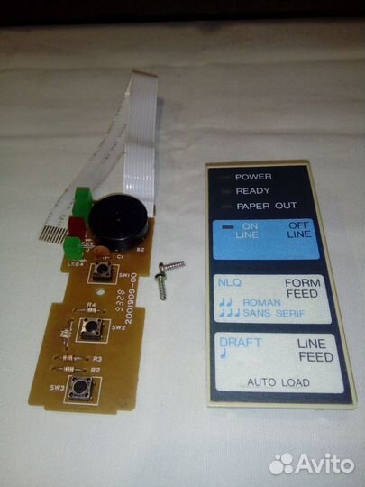 Панель Управления Матричным Принтером Еpson