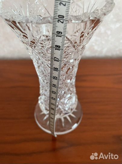 Хрустальная ваза Чехия