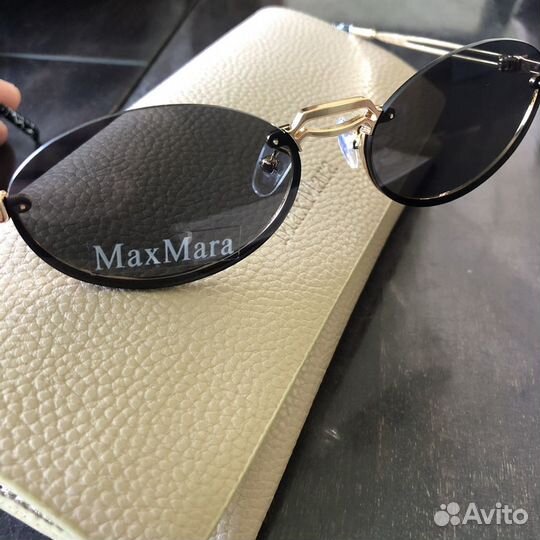Очки овальные Max Mara bridge ll DYG IR 54