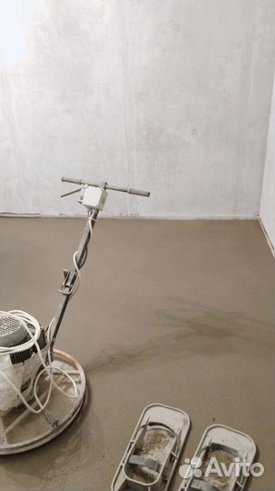 Полусухая стяжка пола под ключ