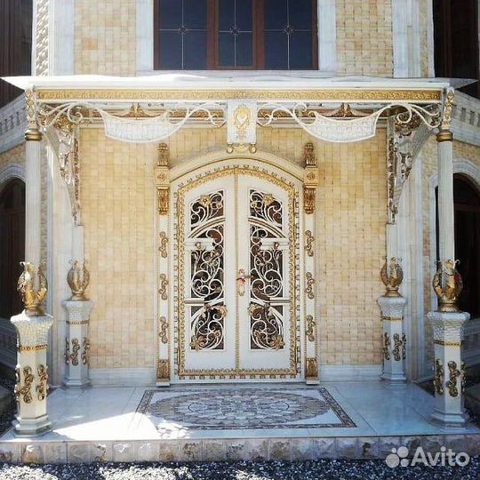 Кованые. Ворота. Навесы. Пирилы. Двери. Итд