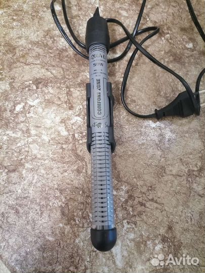 Нагреватель для аквариума с регулятором aquael 50W