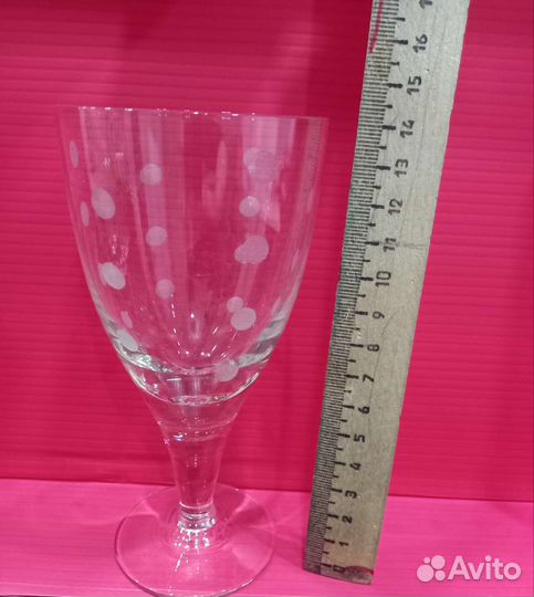 Стеклянные фужеры,рюмки,стопки,бокалы,стаканы СССР