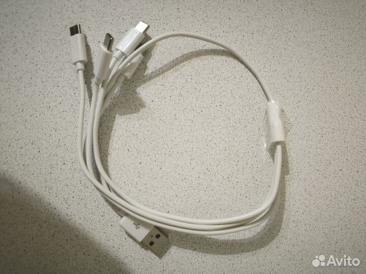 Провод 1 USB 4 Type-C для зарядки порогов