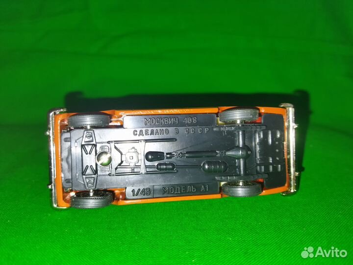 Модель 1/43 Москвич 408 Тантал без ми, СССР 197х г