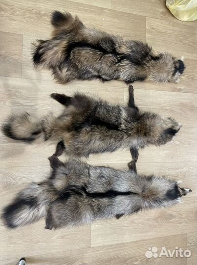 Шкурка енота, шкурка норки