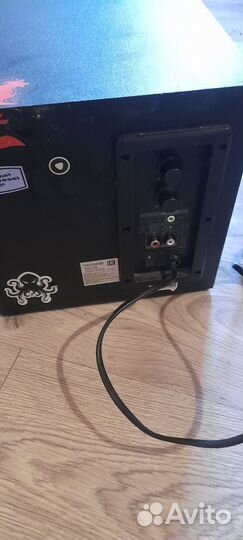 Буфер с колонками от компа, рабочии