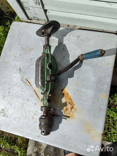 Дрель ручная механическая СССР