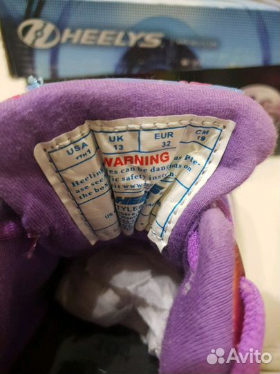 Кроссовки ролики heelys новые