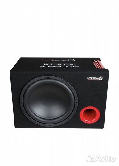 Автосабвуфер активный урал AS-D12A blaск hurricane