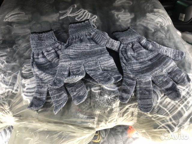 Перчатки некондиция пвх хб