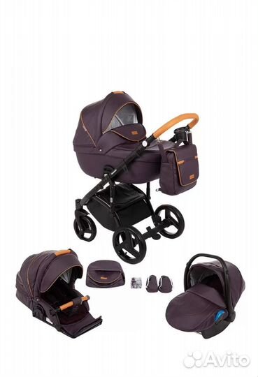 Коляска adamex 3 в 1