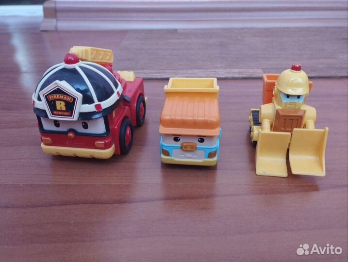 Машинки поли робокар оригинал