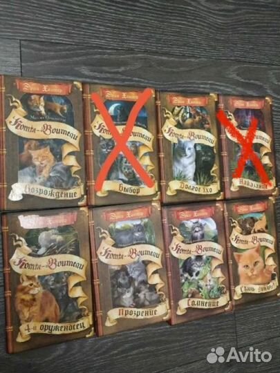 Книги коты воители