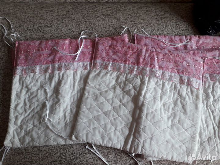 Бортики на кроватку