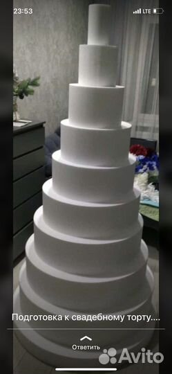 Фальш ярус для торта