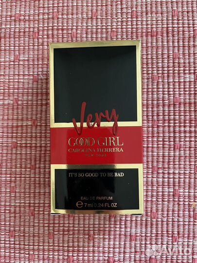 Carolina herrera very good girl 7 мл
