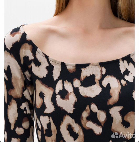 Комбинезон HM леопардовый, размер 44