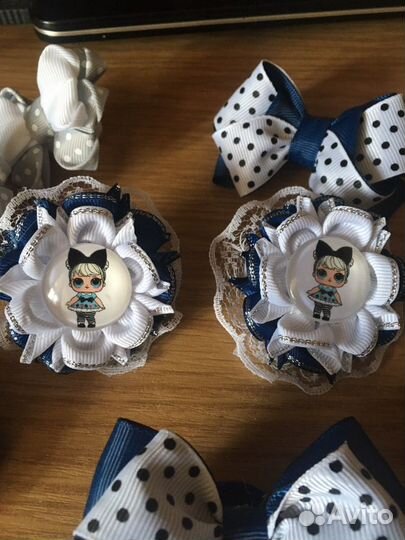 Резинки, банты для волос