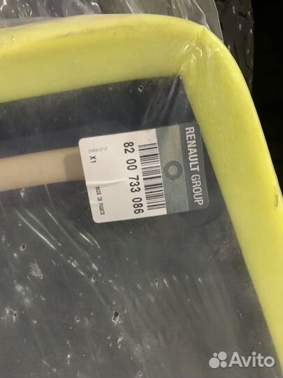 Стекло заднее с подогревом оригинал renault duster