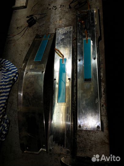 Накладки на пороги Хаммер Н2