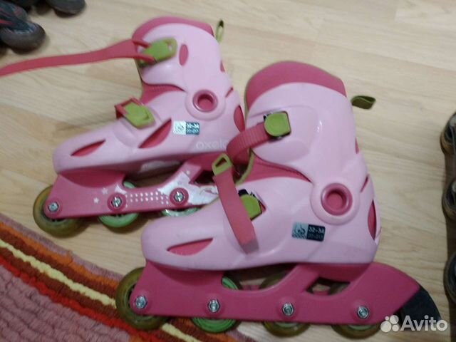 Роликовые коньки детские раздвижные