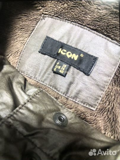 Плащ утепленный