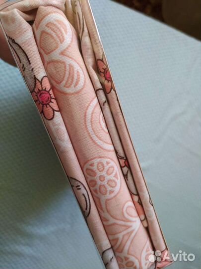 Комплект постельного белья в кроватку, новый