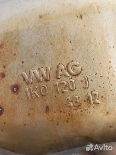 Глушитель основной Volkswagen Jetta 6 1.6 2013