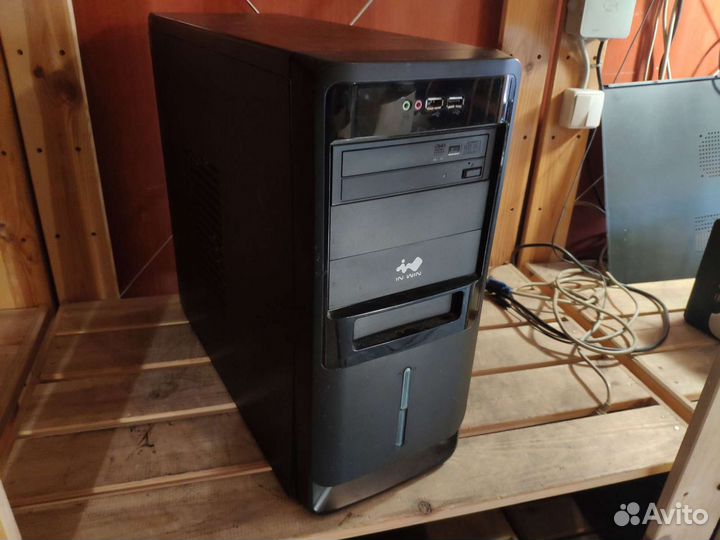 4 офисных компьютера 2 ядра 4 Гб с видеокартой