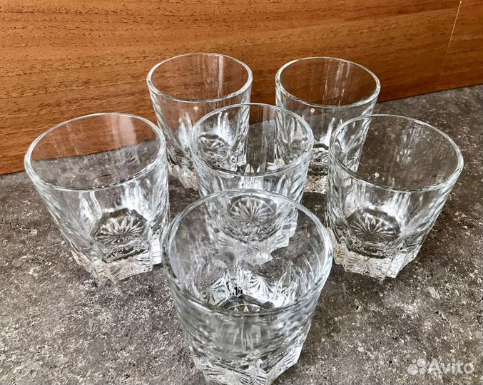 Стаканы СССР 6шт