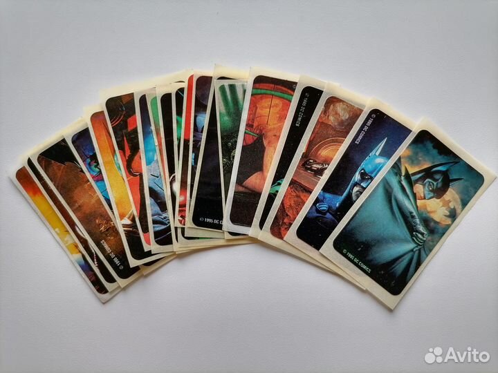 Наклейки 90х. Бетмен