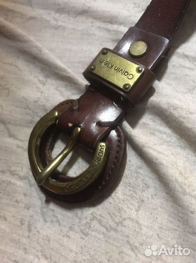 Ремень calvin klein винтажный