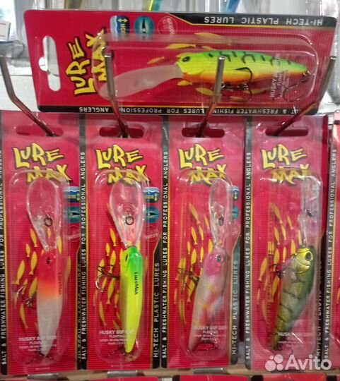 Воблеры для троллинга Lure Max Husky 80 F