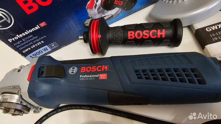 Новая Bosch GWX 19-125 S болгарка с системой X-loc