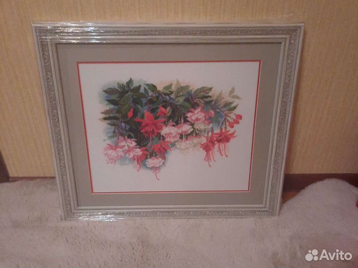 Картина вышитая крестом